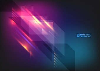 Technology background color vector for web and design