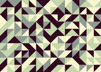 Fototapeta premium Abstract Geometric Pattern generative computational art illustration
