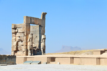 Gate of All Nations in ancient city Persepolis, Iran