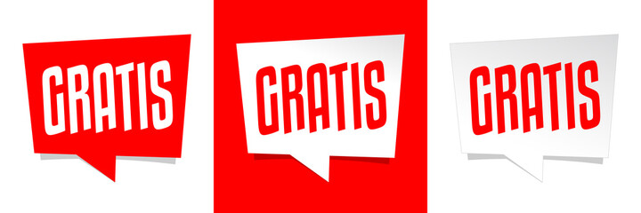 Gratis - Gratuit - Free	