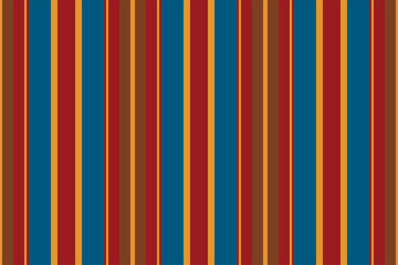 Obraz premium Stripes vector seamless pattern. Striped background of colorful lines. Print for interior design, fabric.