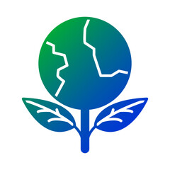 Eco world icon