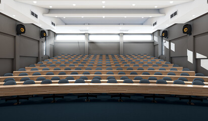 Empty Lecture Hall Auditorium