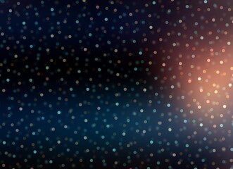 Fototapeta premium Glitter bokeh black blue holidays background. Dark magical illustration.