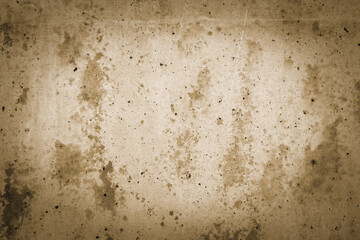 Old brown wall. Wall background with spots