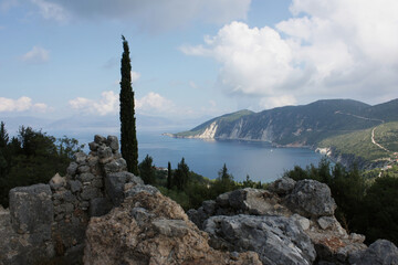 The legendary school and home of the ancient poet Homer on the island of Ithaca