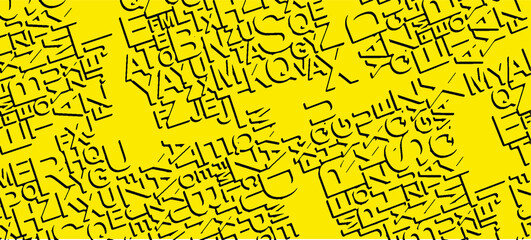 abstract background with alphabet	
