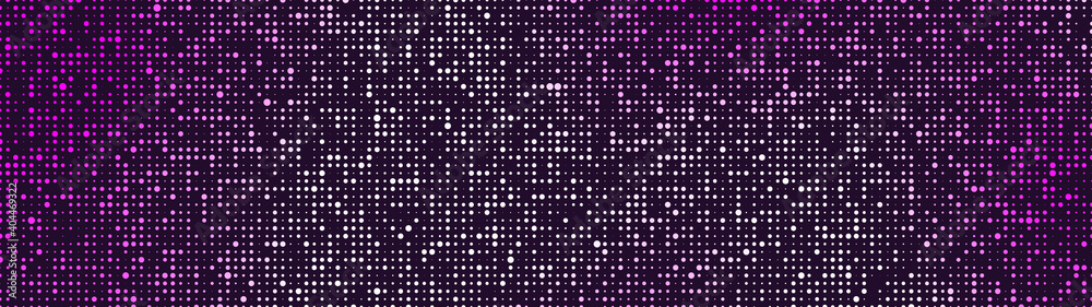 Poster Halftone. Pattern. Abstract dotted background. Texture of dots. Retro gradient background. Vector illustration.