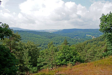 Naklejka premium Blick vom Hischstein