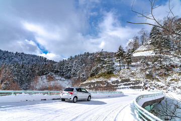 【長野県】ビーナスラインの冬景色