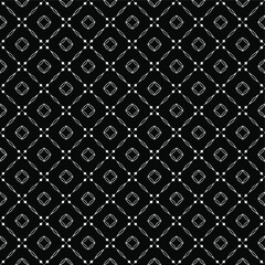  Black and white texture. Abstract seamless geometric pattern. 