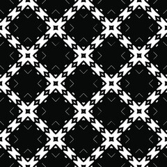  Black and white texture. Abstract seamless geometric pattern. 