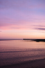 Pastel Coastal Landscape 
