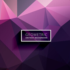 multicolor dark purple geometric rumpled triangular low poly style gradient illustration graphic background. Vector polygonal design for your business.