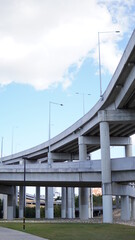 Fototapeta na wymiar bridge overpass in the city brisbane
