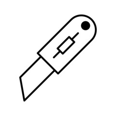 Cutter icon vector design template illustration on white background