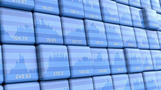 Graph of cryptocurrency. Quotes of eth and btc at stock exchange. 
Stock exchange market chart.