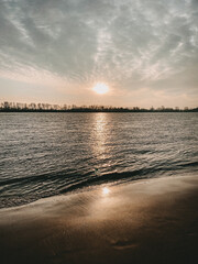 Sonnenuntergang am Strand