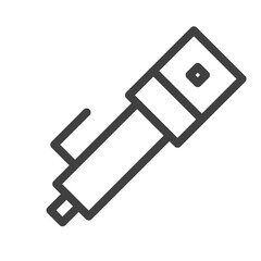 camera tools equipment icon logo or illustration with ouline stroke style vector design. perfect use for web, mobile app, pattern, design etc.