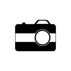 Camera icon isolated on white background