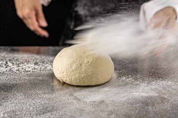 Manufacture of organic bread