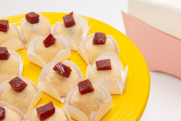 Party candy made from nest and guava milk