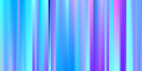 Holographic Soft. Vibrant Blue, Teal, Neon Concept