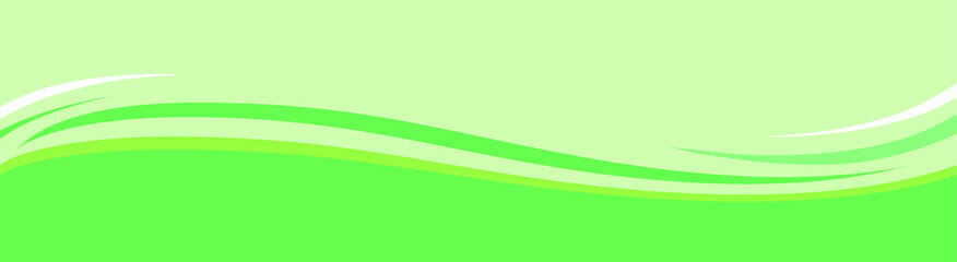 Green Orange abstract curve pattern background