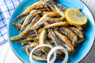 Fried Anchovies (Turkish Name: Hamsi Tava)