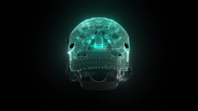 high technology army alpha bravo helmet 4k. High quality 4k footage