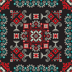 Romanian traditional pattern 212