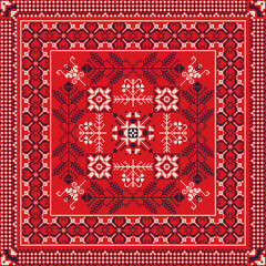 Romanian traditional pattern 215