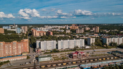 Urban landscapes. Urban studies. Architecture