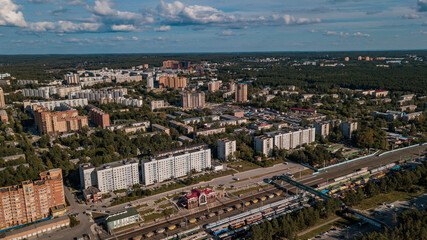 Urban landscapes. Urban studies. Architecture