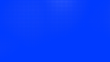 Dots halftone white blue color pattern gradient texture with technology digital background. Dots pop art comics with summer background.