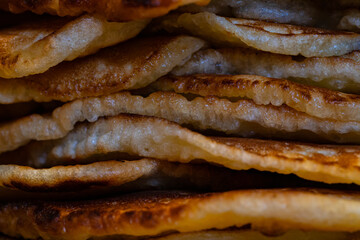 pancakes on a plate