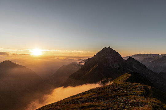H&ouml;fats Blick vom &Auml;lpesattel