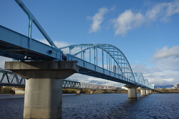 Fototapeta premium 長柄水管橋