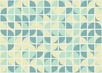 Abstract Geometric Pattern generative computational art illustration