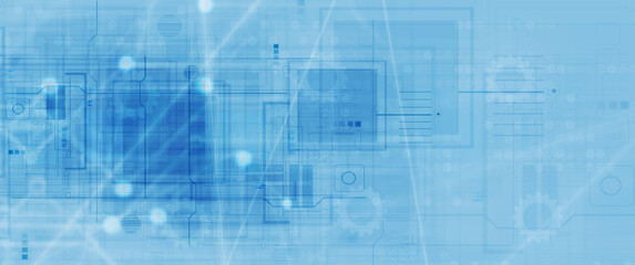 Technology data background, idea of global business solution