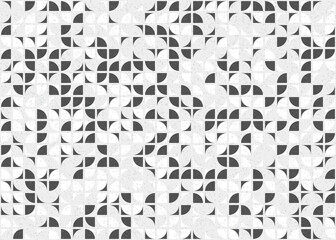 Abstract Geometric Pattern generative computational art illustration