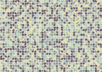 Fototapeta premium Abstract Geometric Pattern generative computational art illustration