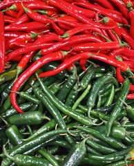 spicy chili peppers for food patterns