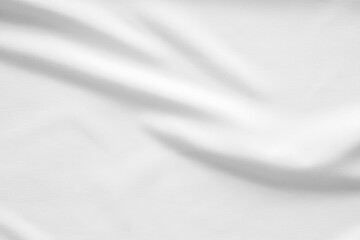 White fabric smooth texture surface background