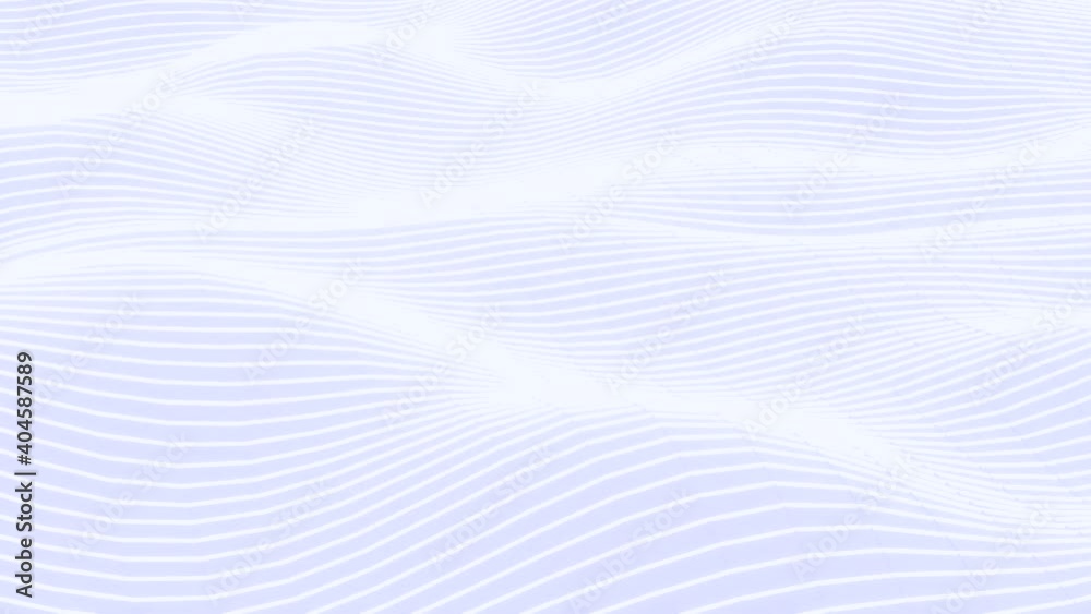 Poster infinite loop simple background animation with line make wave