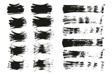 Flat Fan Brush Thin Short Background & Straight Lines Mix High Detail Abstract Vector Background Mix Set 