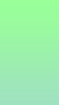 Combination of Sea Foam and Green Mint solid color linear gradient background on a vertical frame