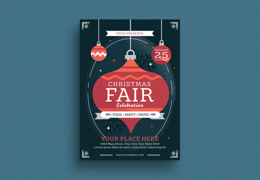 Christmas Fair Flyer Layout