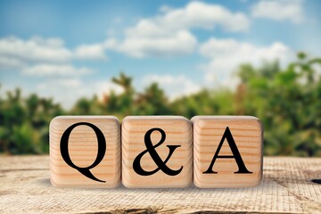 Q banner faq anschlagbrett answer ask background