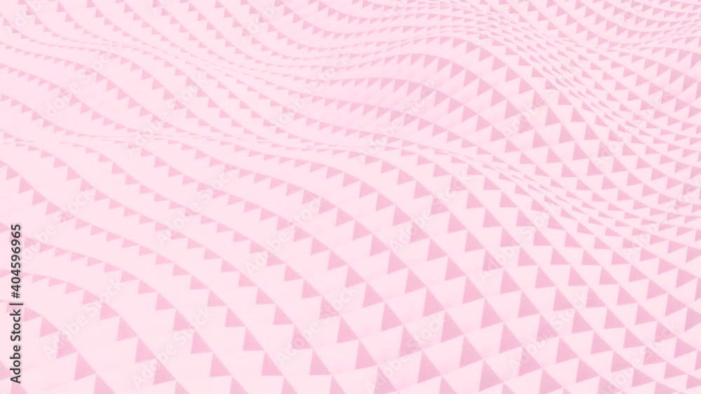 Poster infinite loop simple background animation with line make wave, abstract pattern